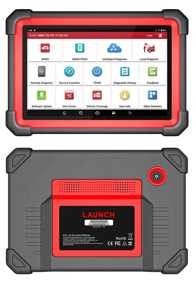 2023 Launch X431 IMMO PLUS X-431 ELITE 3-in-1 IMMO Clone Key Programming Tool Locksmith Full System Diagnostic Scanner