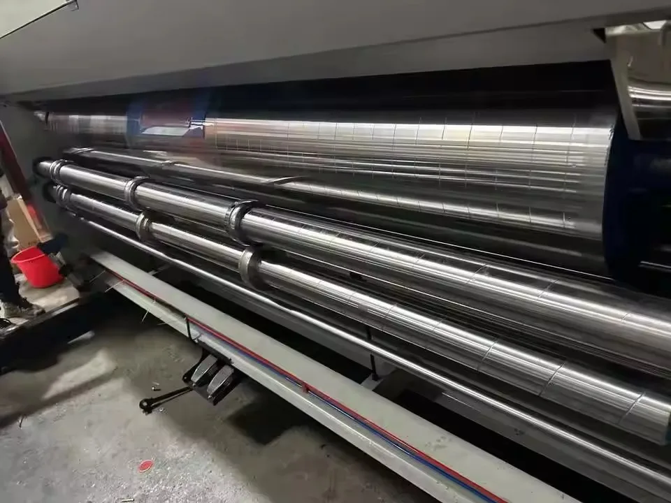 High Speed Flexo 4 Color Printing Slotting Die-cutting Machine For Making Corrugated Carton Box Die Cutter