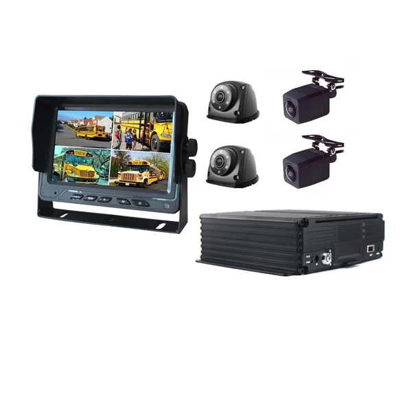 High Quality 4 channel 1080P mobile dvr with gps 3g wifi G-Sensor IPC cctv system