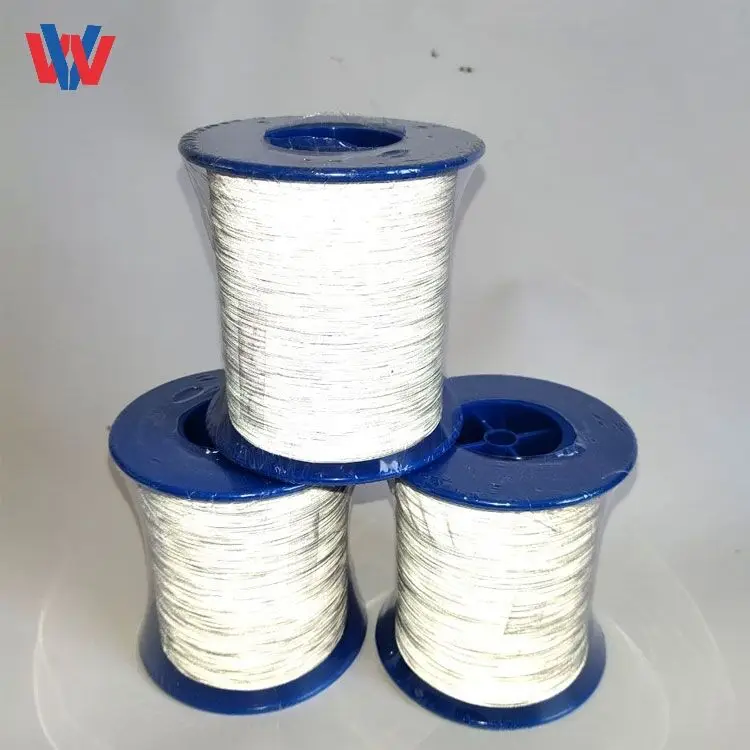 VERY WELL FACTORY CUSTOM 0.2mm double side high light Reflective Knitting Yarn/ Reflective Weaving