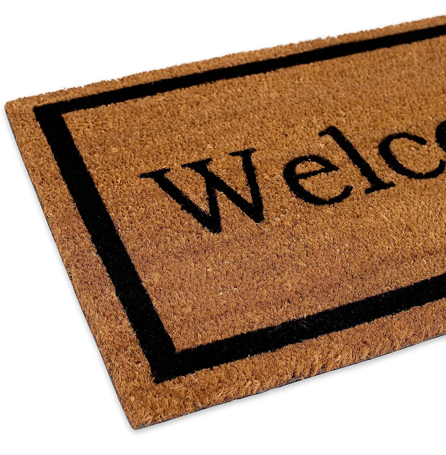 Non Slip Outdoor Indoor Pvc Coil Carpets Custom Logo Doormats Welcome Embossed Entrance Front Door Mats For Home