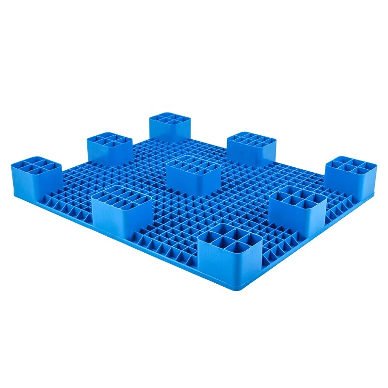 Plastic Pallets Wholesale HDPE Flat Nine Feet Reinforced Logistics Folk Pallet Plastic Pallet Prices