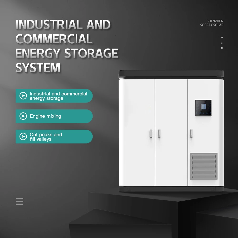 Commercial storage energy system Industrial and commercial energy storage power bank plant