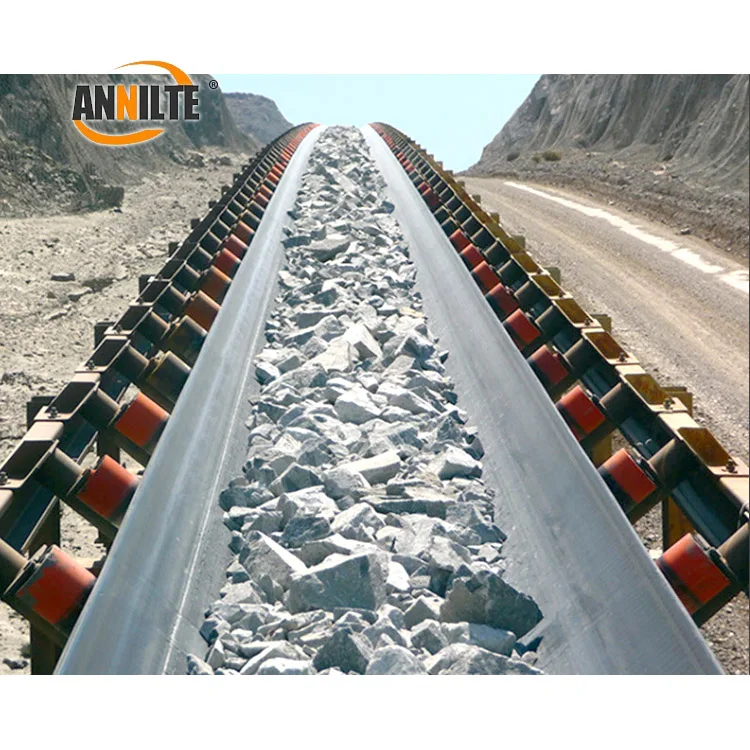 ANNILTE Ep Nn Fabric Wear Resistant Rubber Conveyor Belt for Stone Crusher/Coal Mining