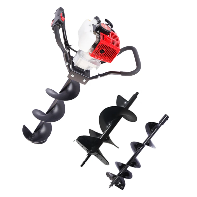 AG52J Augers Earth Drilling Machine Manual Portable Earth Auger Automatic Manual Ground Drilling