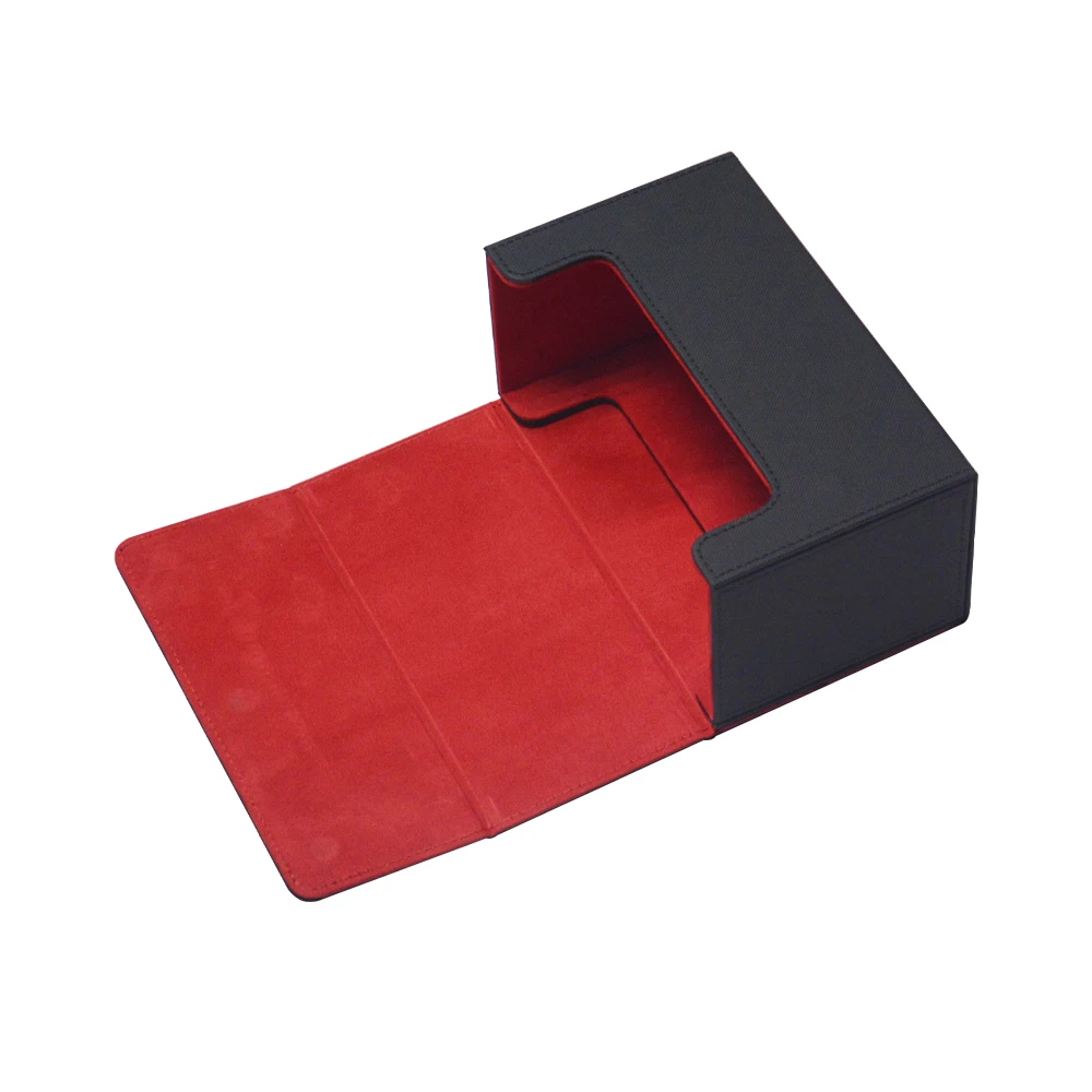 Wholesale Luxury PU Leather Storage Box For Toploader Ul-tra-pro