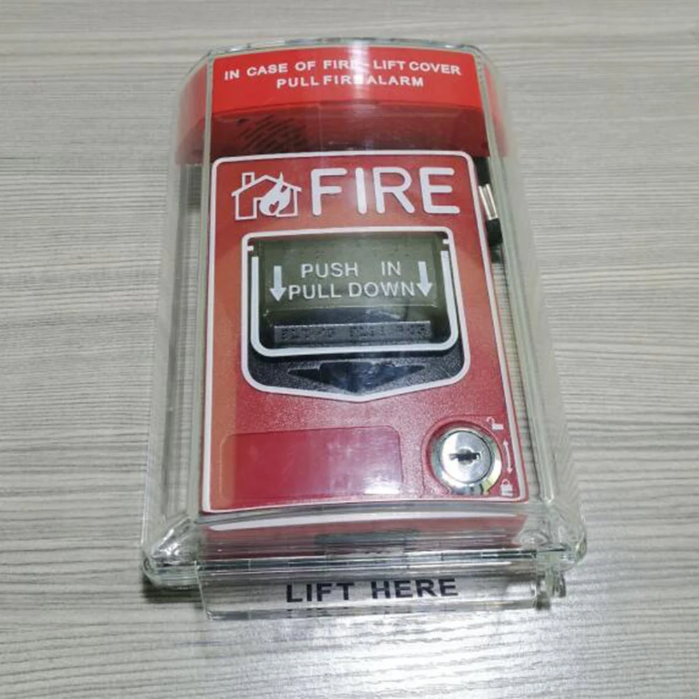 SUMRING Hot sale factory direct price Custom Wholesale Manual Call Point Cover voice output Conventional Fire Alarm system
