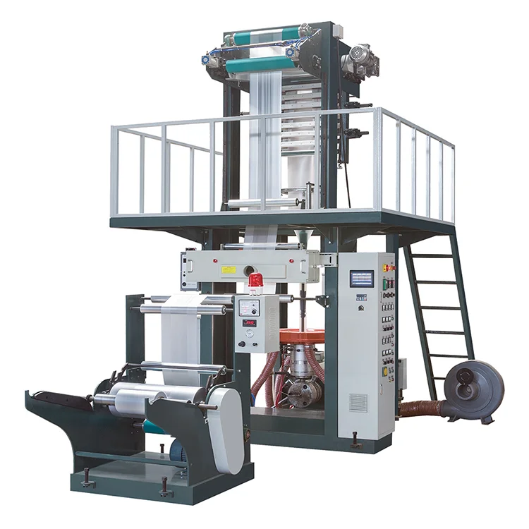 aba pp pvc shrink extrusora plastic film extruder blowing making machine