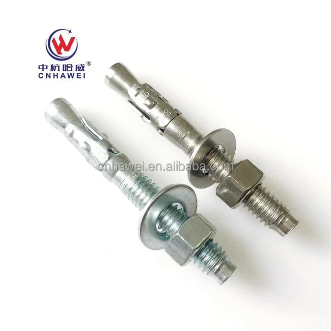 CNHAWEI SS316  stainless steel Chemical sleeve  wedge  concrete   anchor bolt