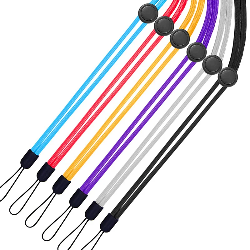 Adjustable Nylon Mobile Phone Wrist Straps Hand Lanyard For iPhone Samsung USB Gadget Key PSP Anti Lost Rope Cord Keychain