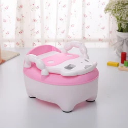 AliGan-Baby toddler potty training toilet seat cartoon easy to clean with lid and removable container non-slip suction cups