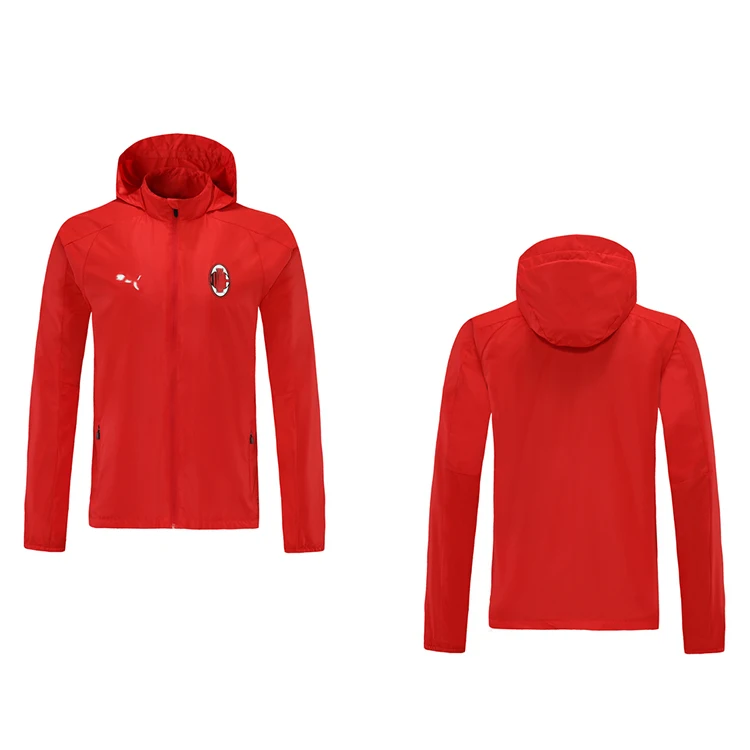 Team varsity football jacket sports soccer windbreaker tracksuits football red men