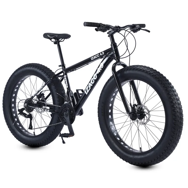 2024 Factory Wholesale High Quality Alloy Frame 26x4.0 Fat Tire Wheel Cycle Snow Mountain Bike Fat Tyre Bicycle for Men