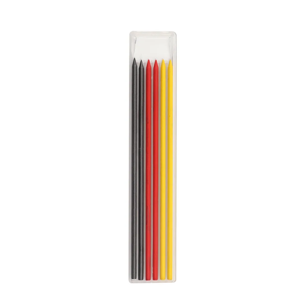Bonvan Custom Red Black Yellow 2.8 Carpenter Pencil Lead