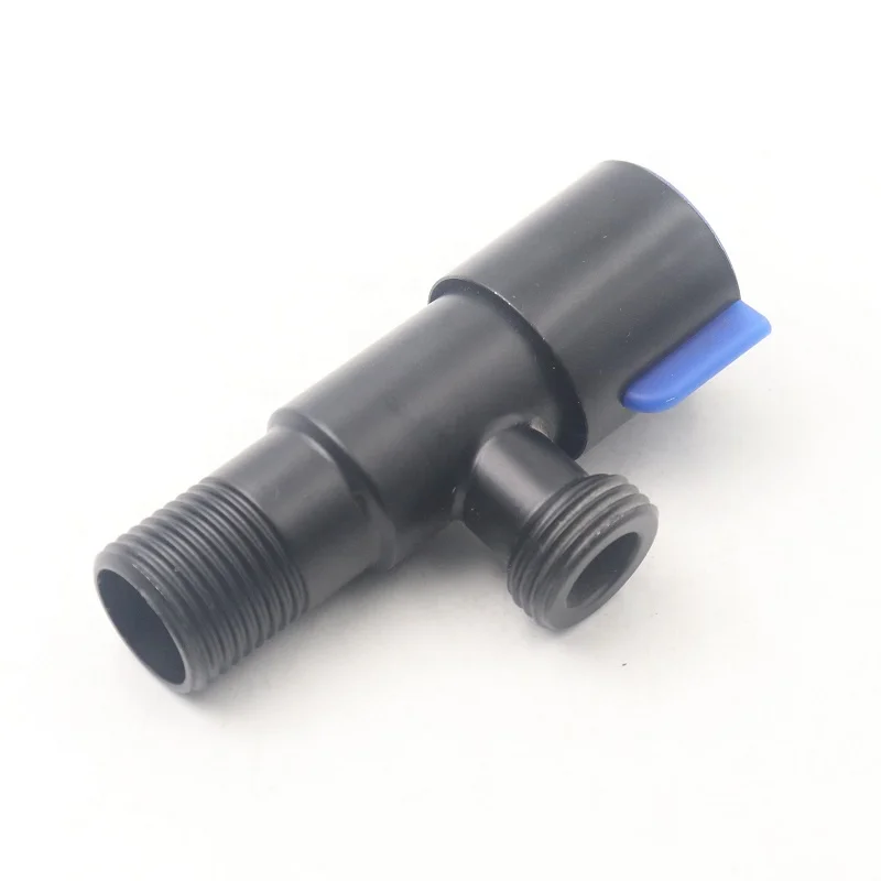 ABS handle fast open brass water control angle valve