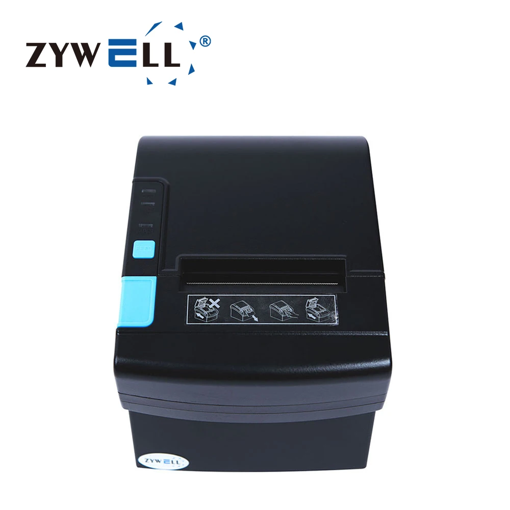 Китайский поставщик принтера ZYWELL 80 мм Термопринтер impresora etiquetas u + s l pos принтер