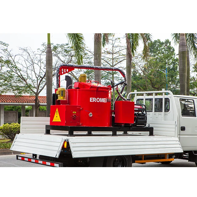 truck mounted asphalt road crack sealing machine