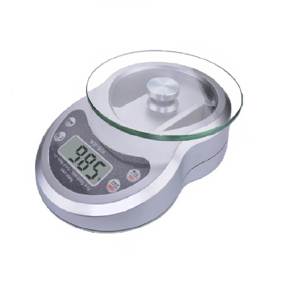 Factory Outlet Electronic kitchen scale 7kg /1g Double precision display 0-1kg/0.1g; 1-5kg/1g scales