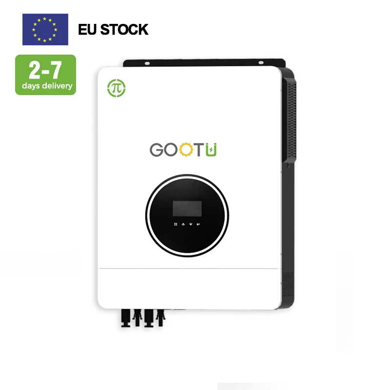 Гибридный солнечный инвертор GOOTU 7200VA встроенный 140A MPPT Контроллер заряда 7 кВт