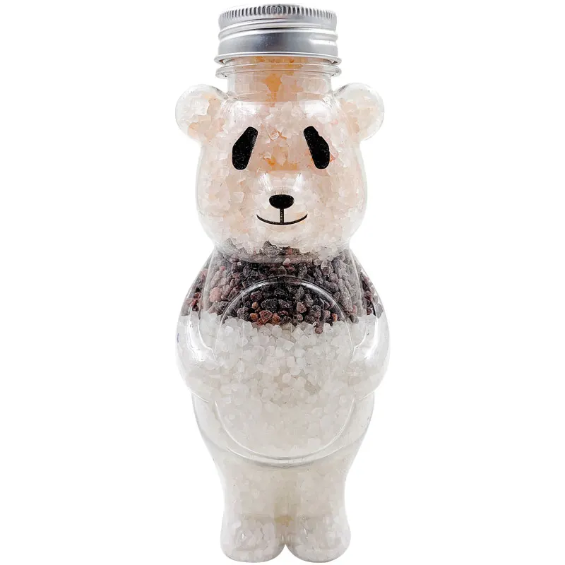 Мультяшная детская Соль для ванн, Органическая хималайская соль, отшелушивающее эфирное масло для релаксации тела, лимон-Роза-Лавандовый минерал