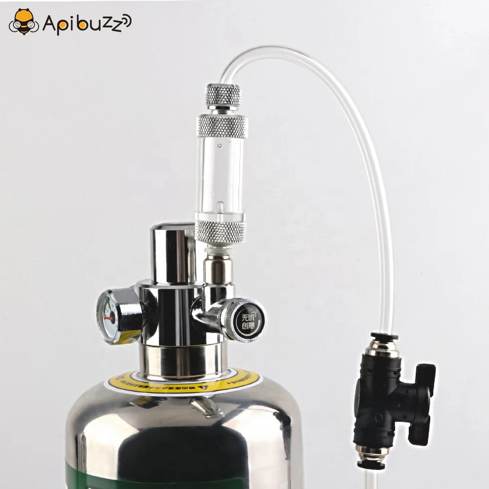 DIY CO2 Generator Queen Bee Anesthesia Kit for Artificial Insemination Aquarium Beekeeping Rearing Research Equipment Supplies