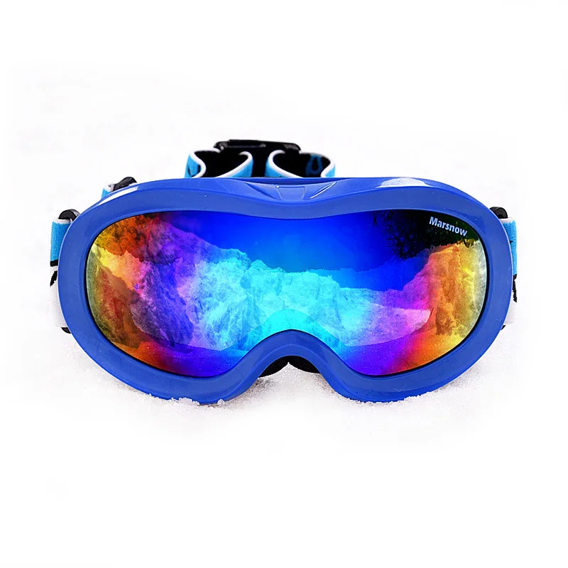 Anti-fog teenagers ski goggles OEM children wholesale sports