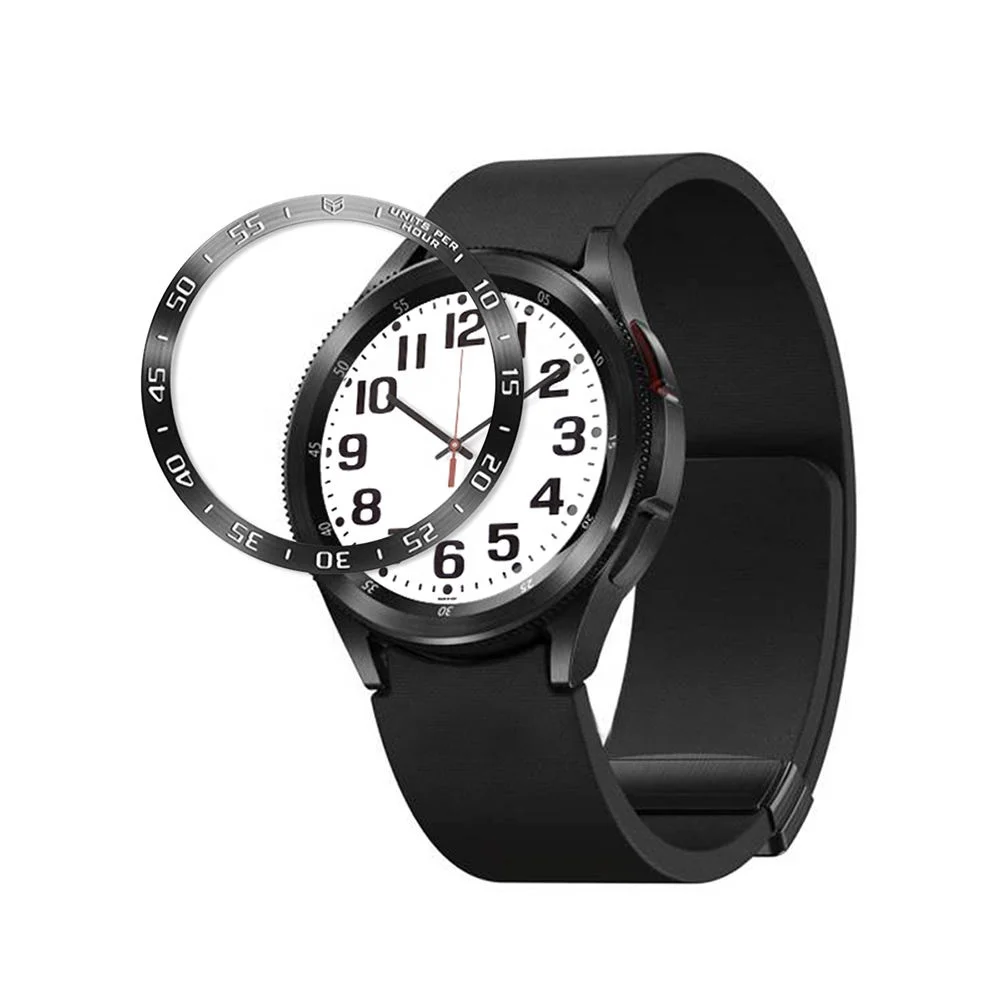 For Samsung Watch 6 Metal Case Frame Stainless Steel Protective Bezel Ring For Samsung Watch 6 Classic 43mm 47mm PC Bezel Ring