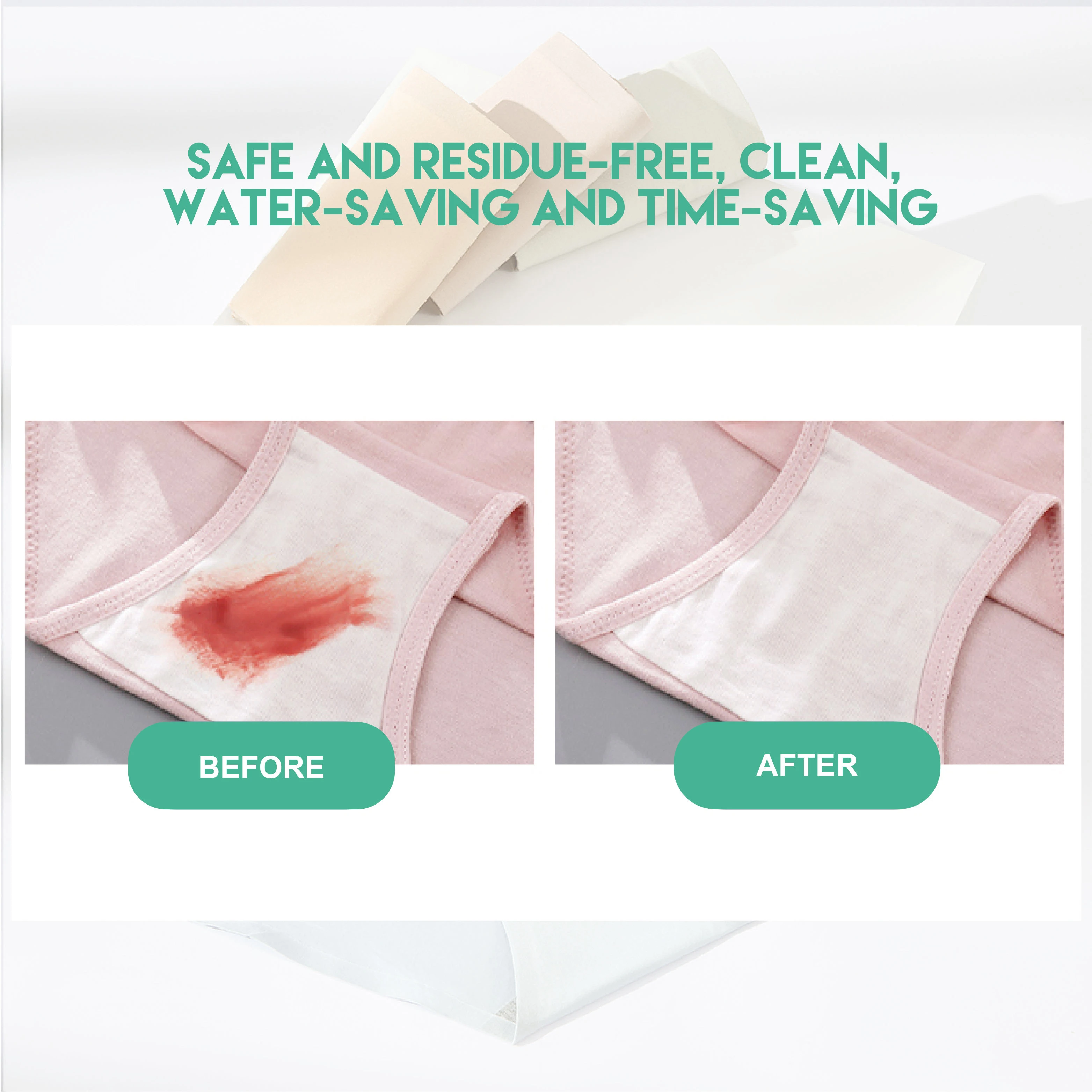 KELEE Manufacturer Clothes Washing Underwear Laundry Sheets Eco Friendly Laundry Detergent Sheets For Underwear