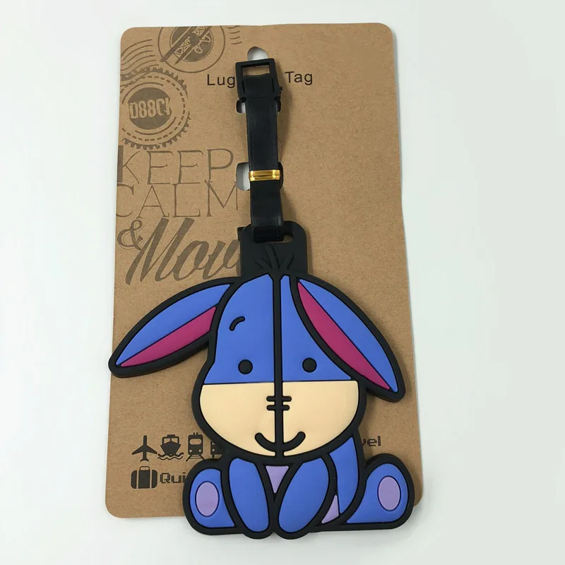 Симпатичные Мультяшные бирки для багажа Doraemon