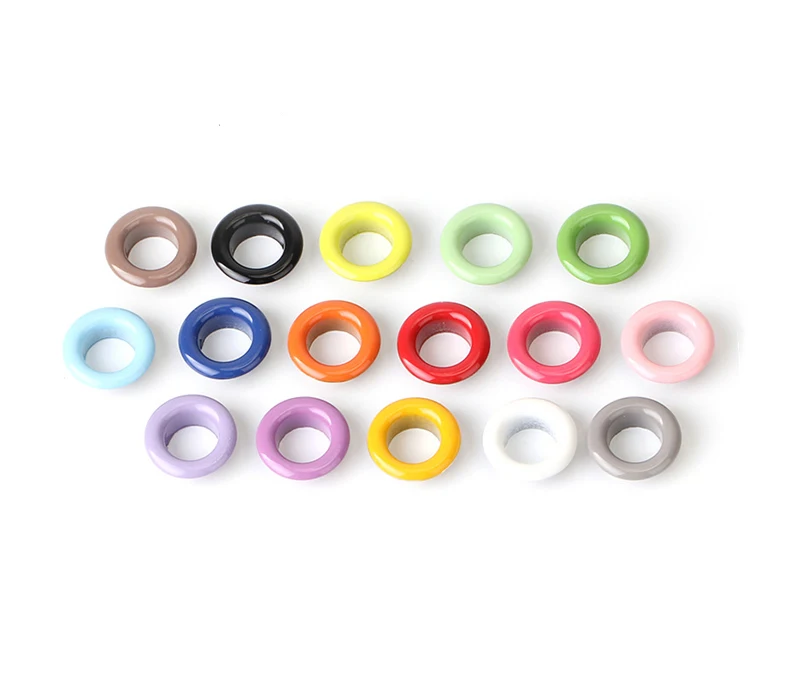 SHIWANG Оптовая 5 8 10 13 мм красные синие золотые медные антилатунные круглые отверстия металлические отверстия для одежды для сумок шляп обуви в наличии