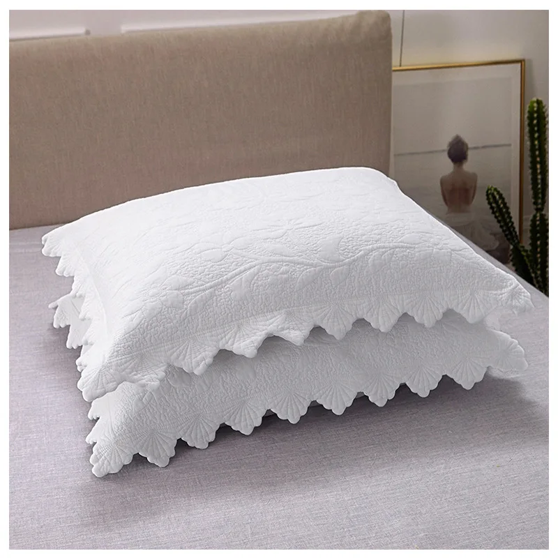 CFP G536 Stocked Cotton King/Queen Size Quilted Floral Bedspread