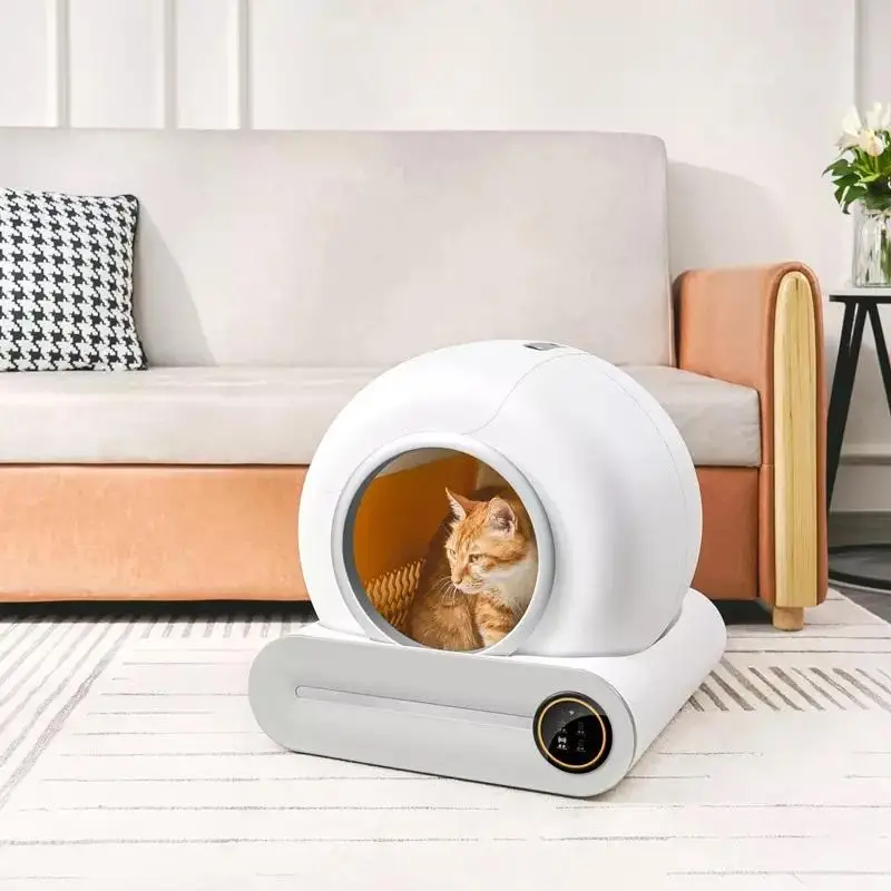 New Design 9L Large Electric Smart  Automatic Cat Toilet Wifi App Remote Control Quick Self-cleaning Intelligent Cat Litter Box