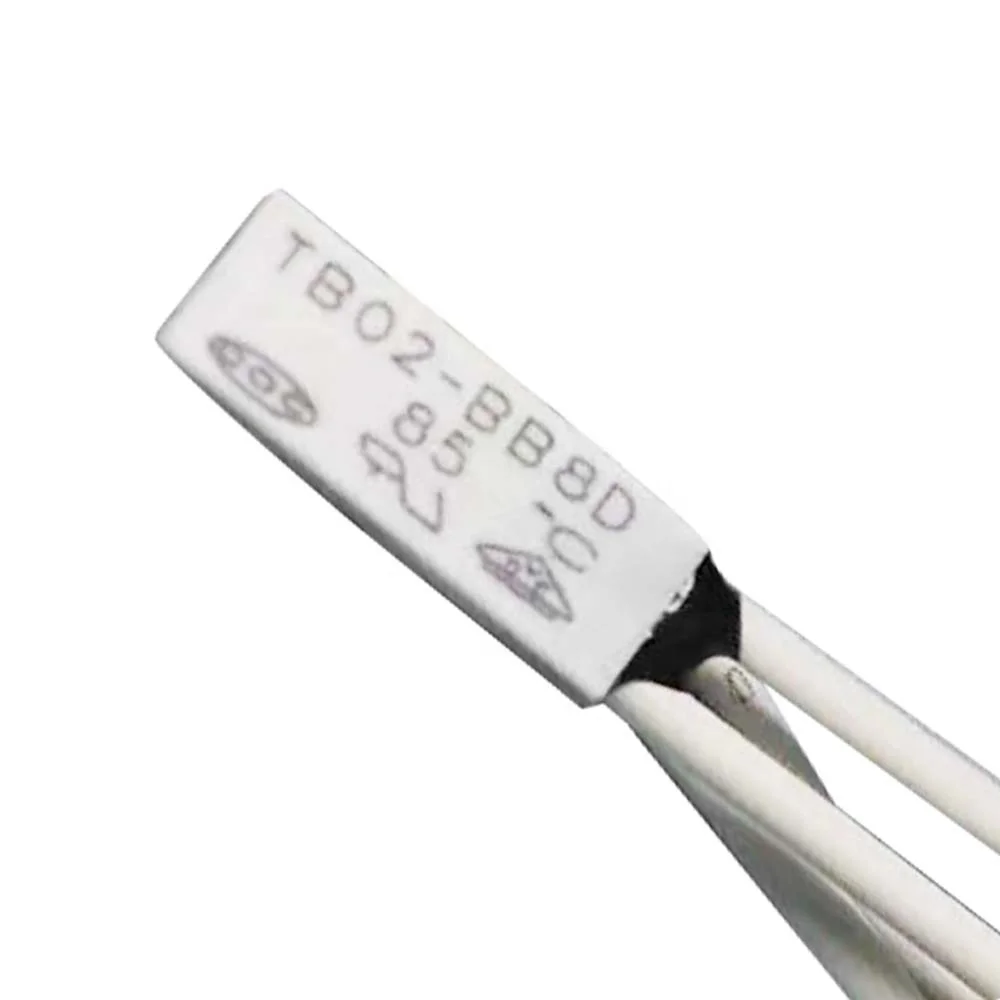 Bimetal Thermal Protector 200 Degrees Motor Overload Protector for Electric Power Source for Cars and Households