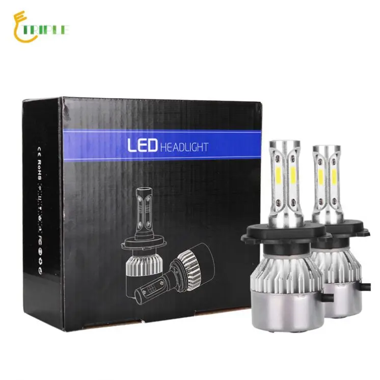 New Arrival With Lens High Low Beam Y6 Canbus 24V 12v Auto H4 Car Led Headlight for Truck