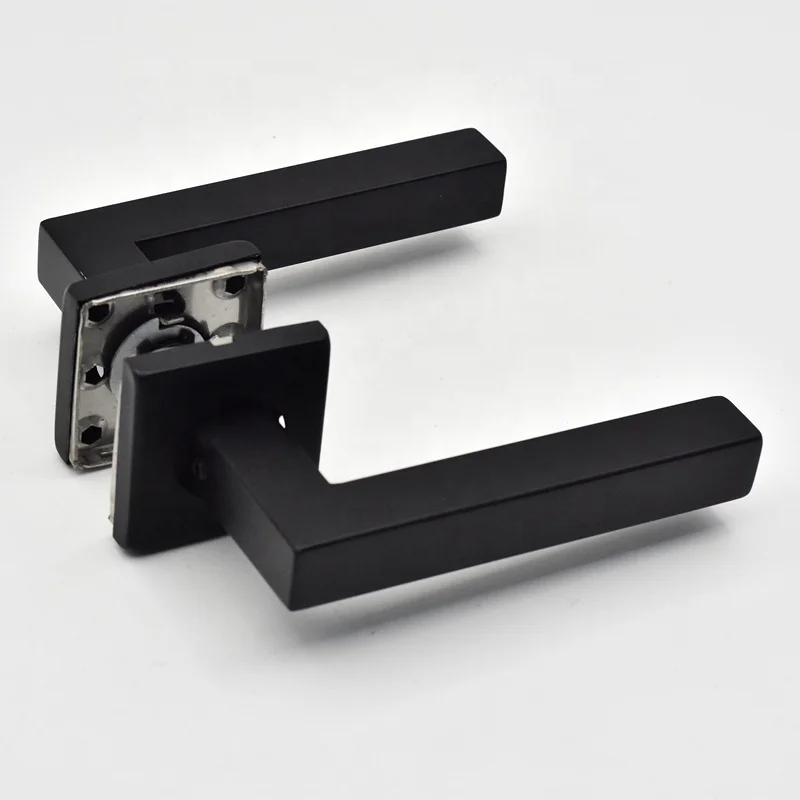 Stainless Steel Push Bar Bedroom Matte Black Door Handle