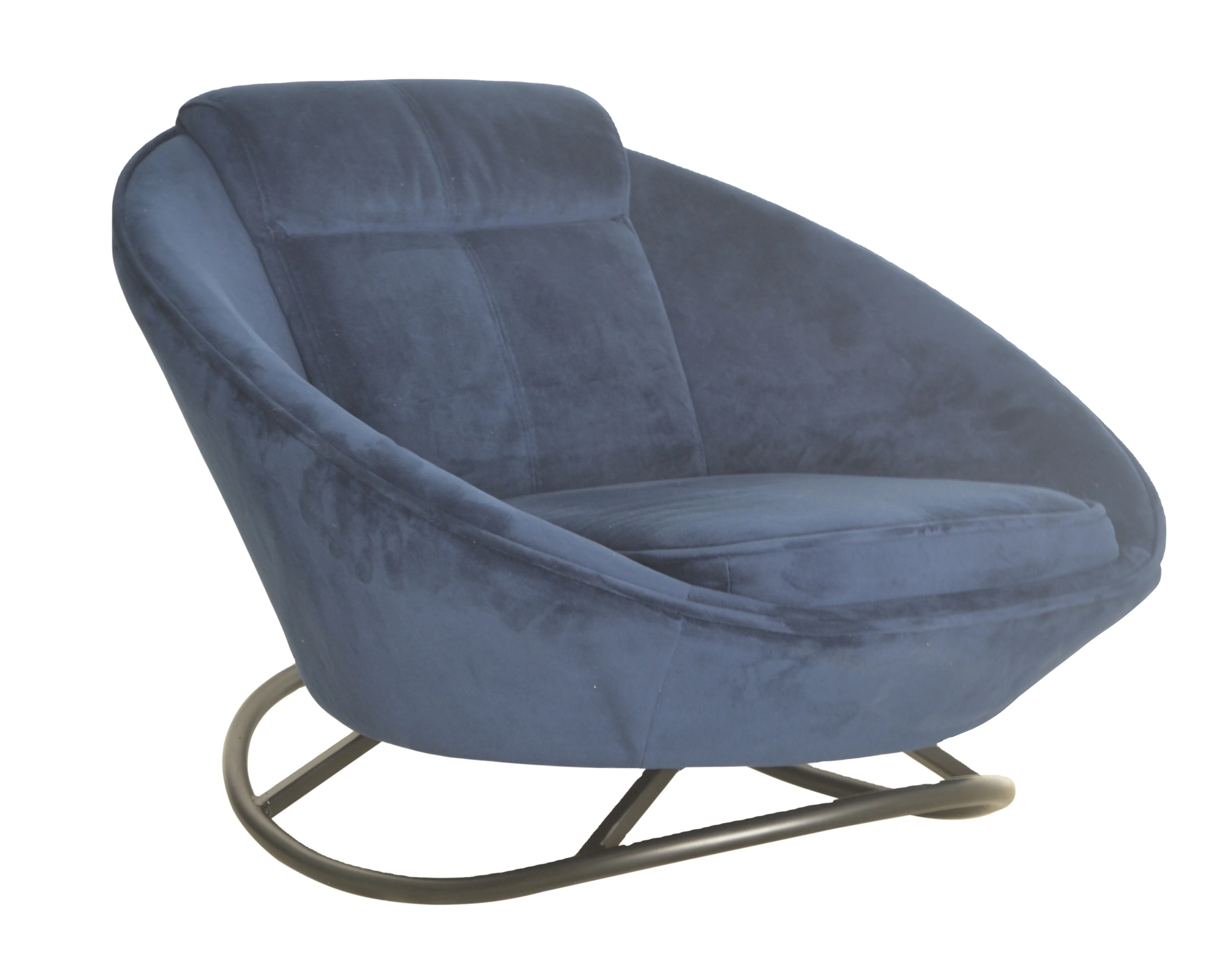 New Design Comfortable Fabric Padded Seat kid Rocking chair Children Wobble Chair wiggle Chair