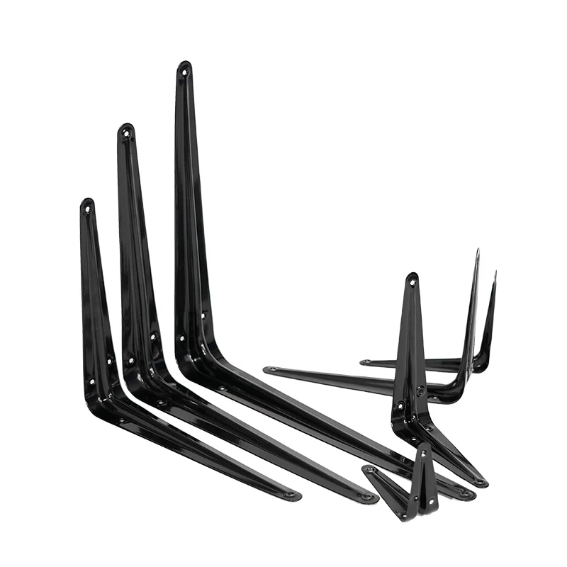Wholesale High Hardness Metal L Shaped Strong Support Many Colors Shelf Bracket