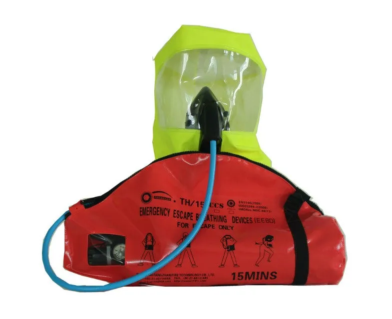 Portable Personal Protective equipment escape device Firefighter EEBD MED Emergency escape breathing device