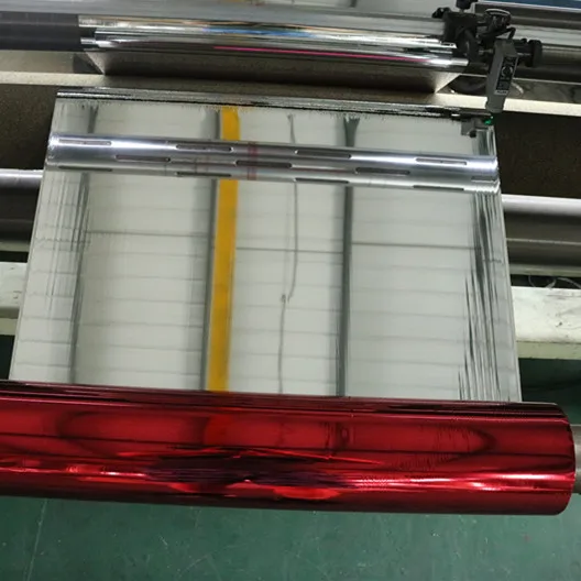 12 micron Silver Colored PET Film VMPET Film for lamination