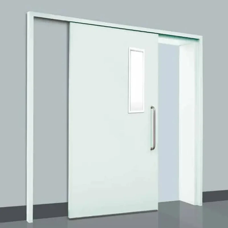 Sliding Open Door Automatic Motion Interior Pulley Opener Auto Hospital Sliding Door For Gmp