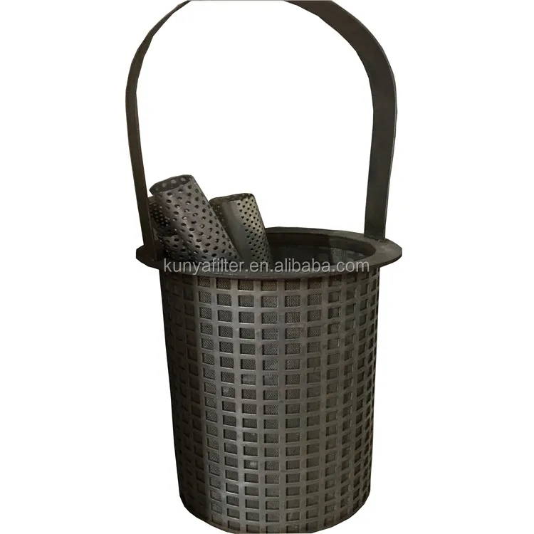 
Stainless steel perforated mesh buckets/filter basket 