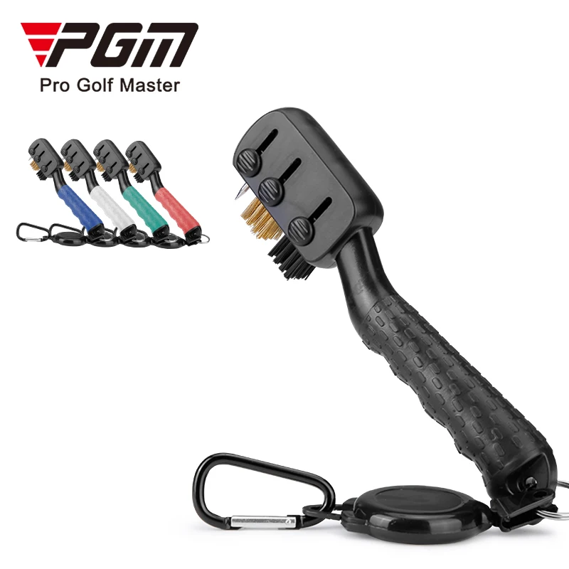 PGM SZ008 Golf Accessories Ball Cleaner Cleaning Kit Tools golf club cleaning brush Retractable clip golf brush