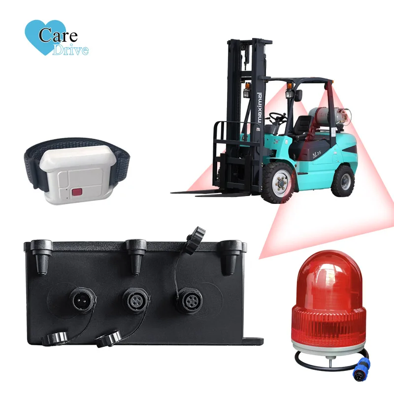 CareDrive Factory Proximity Warning System Forklift Anti-Collision Security Alarm System