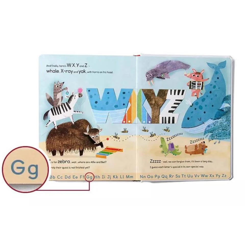 
Colorful Kid Movable Board Book Custom Animal Pop Up Book 