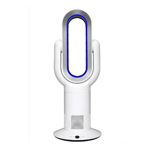  Lightly LCD Display 26' Cool and Heat Smart Bladeless Tower Fan Heater with thermostatically PTC ceramic indoor