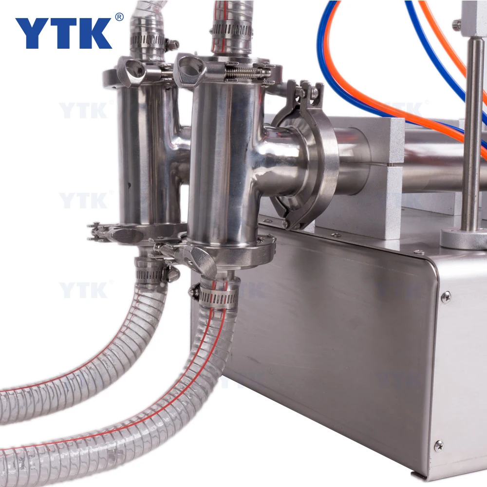 YASON YTK-G2WY 10-100ML Semi Automatic Chemical Wine Filling Machine Small Scale Bottle Mineral Water Filling Machine