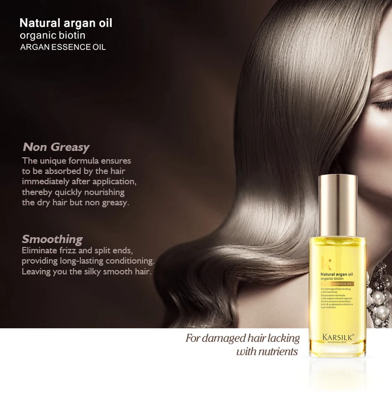 Anoble OEM Private Label Organic Strenthening Repair Hair Treatment Extract Hair Growth Oil Argan Oil