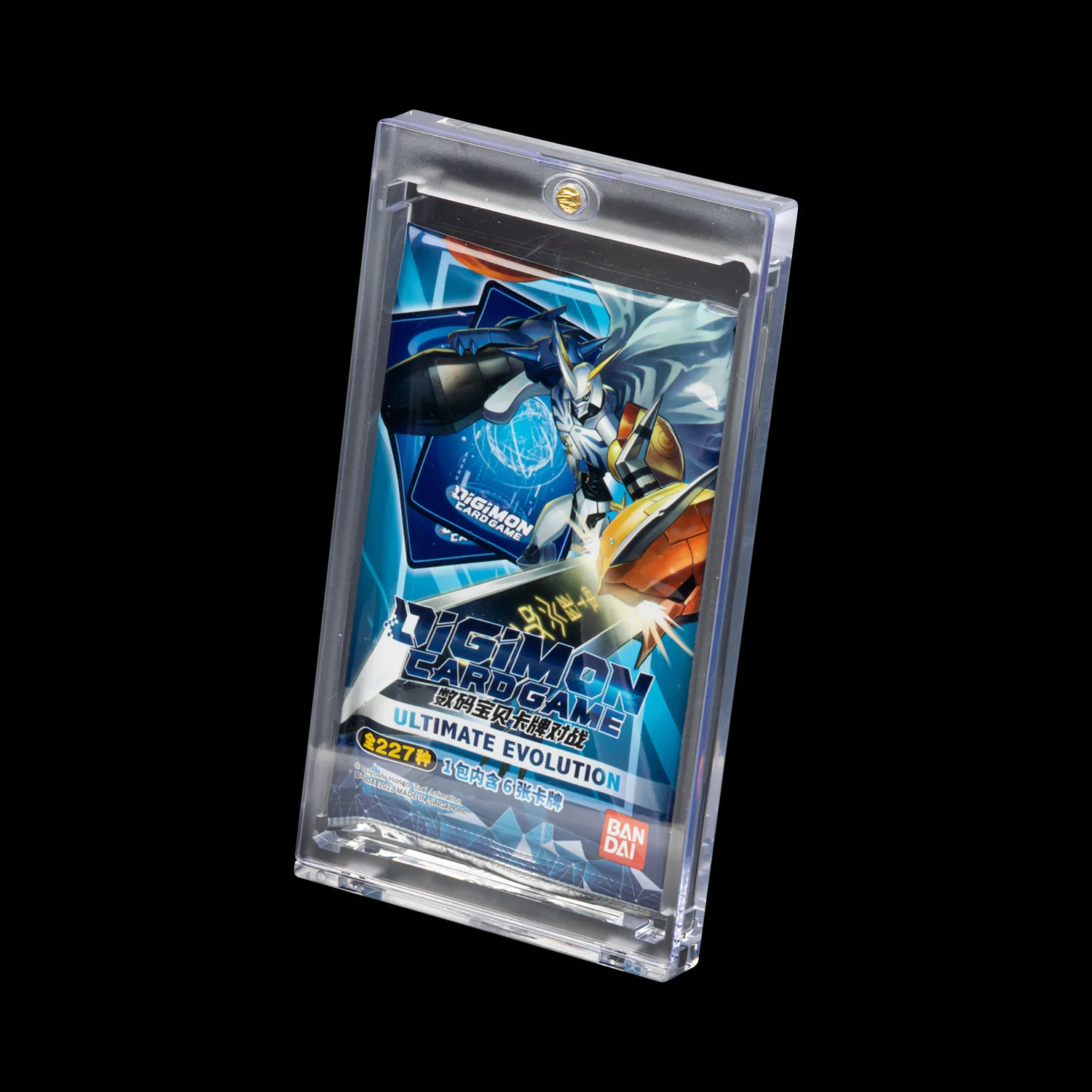 35pt Wholesale One Touch 100% UV Protection Magnetic Card Holder 35pt Trading Sports Baseball PTCG Card Holder Case