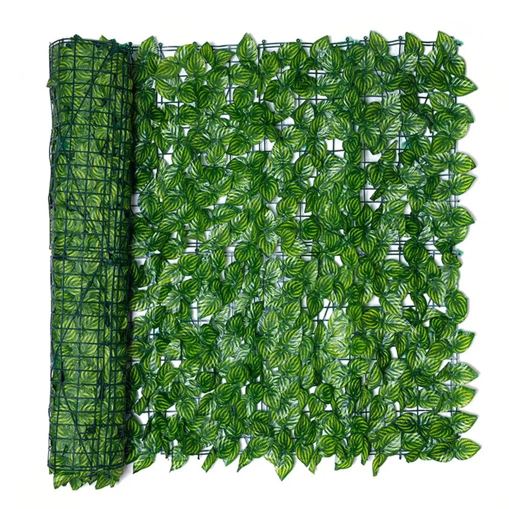 
Artificial Leaf Screening Roll UV Fade Protected Privacy Hedging Wall Landscaping Garden Fence Balcony Screen 