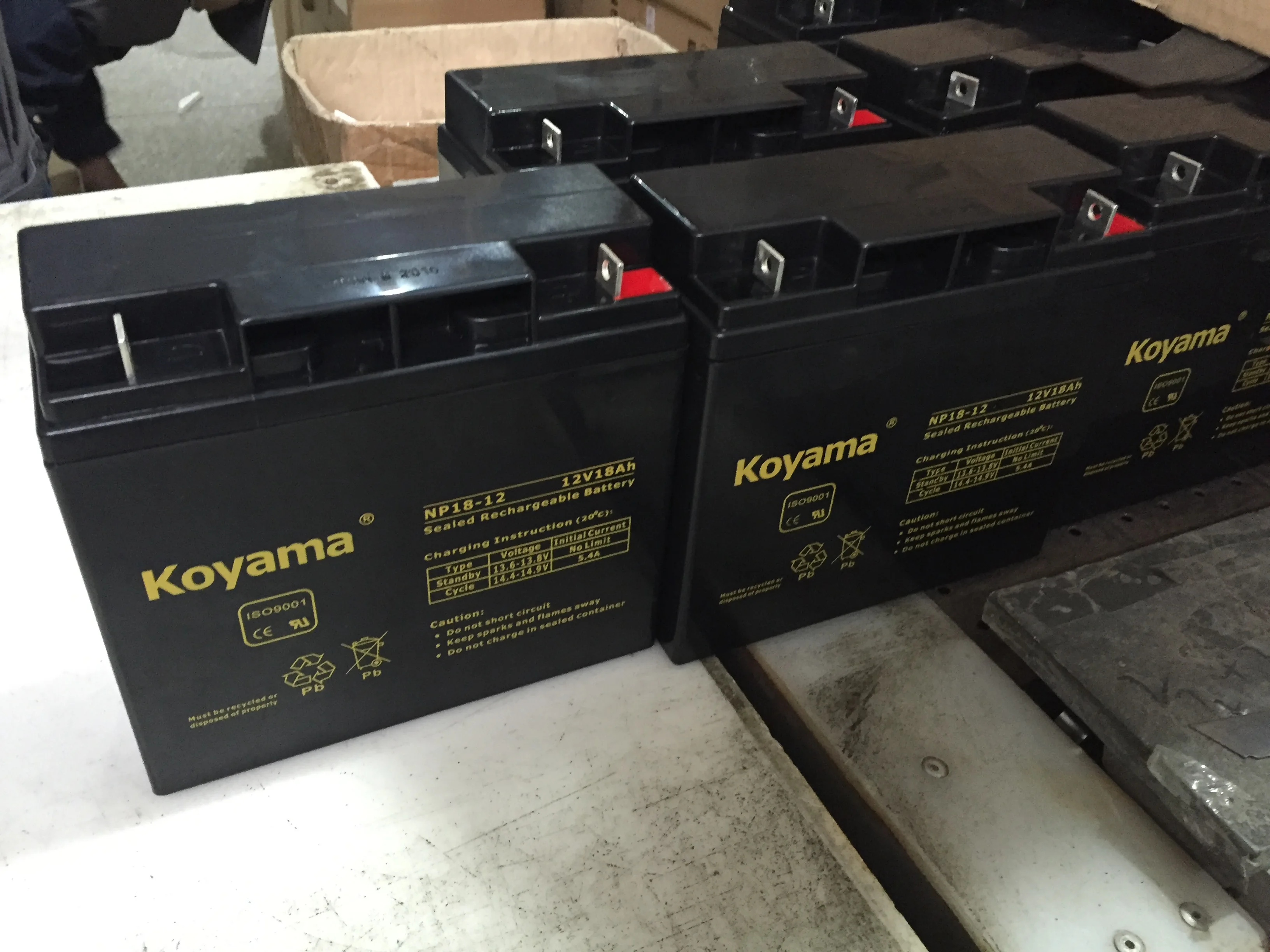 12V 18Ah Sealed Lead Acid Battery For ATV (All-Terrain Vehicle), Car JUMP STARTER, UPS BATTERY